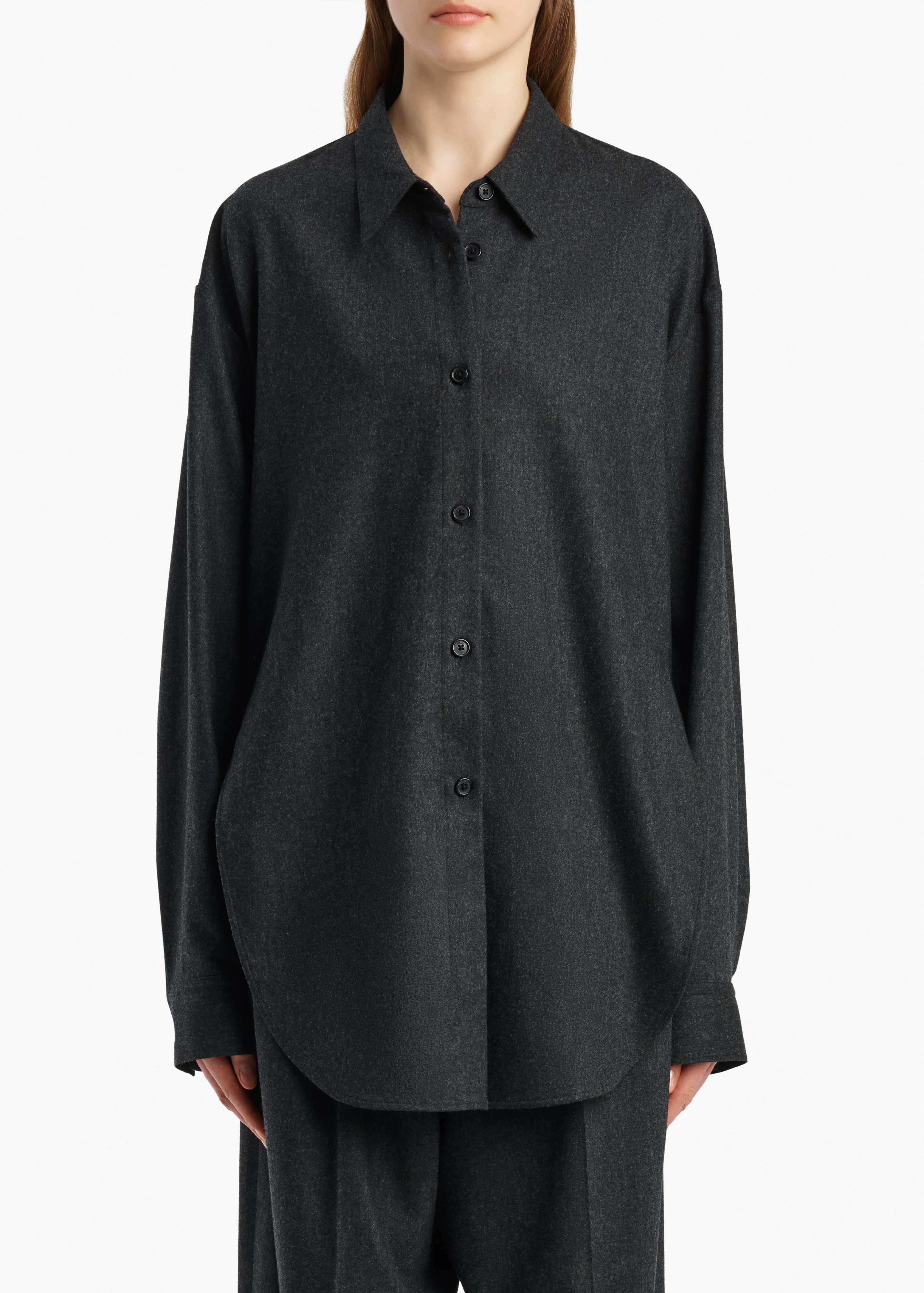 Goya Top in Charcoal