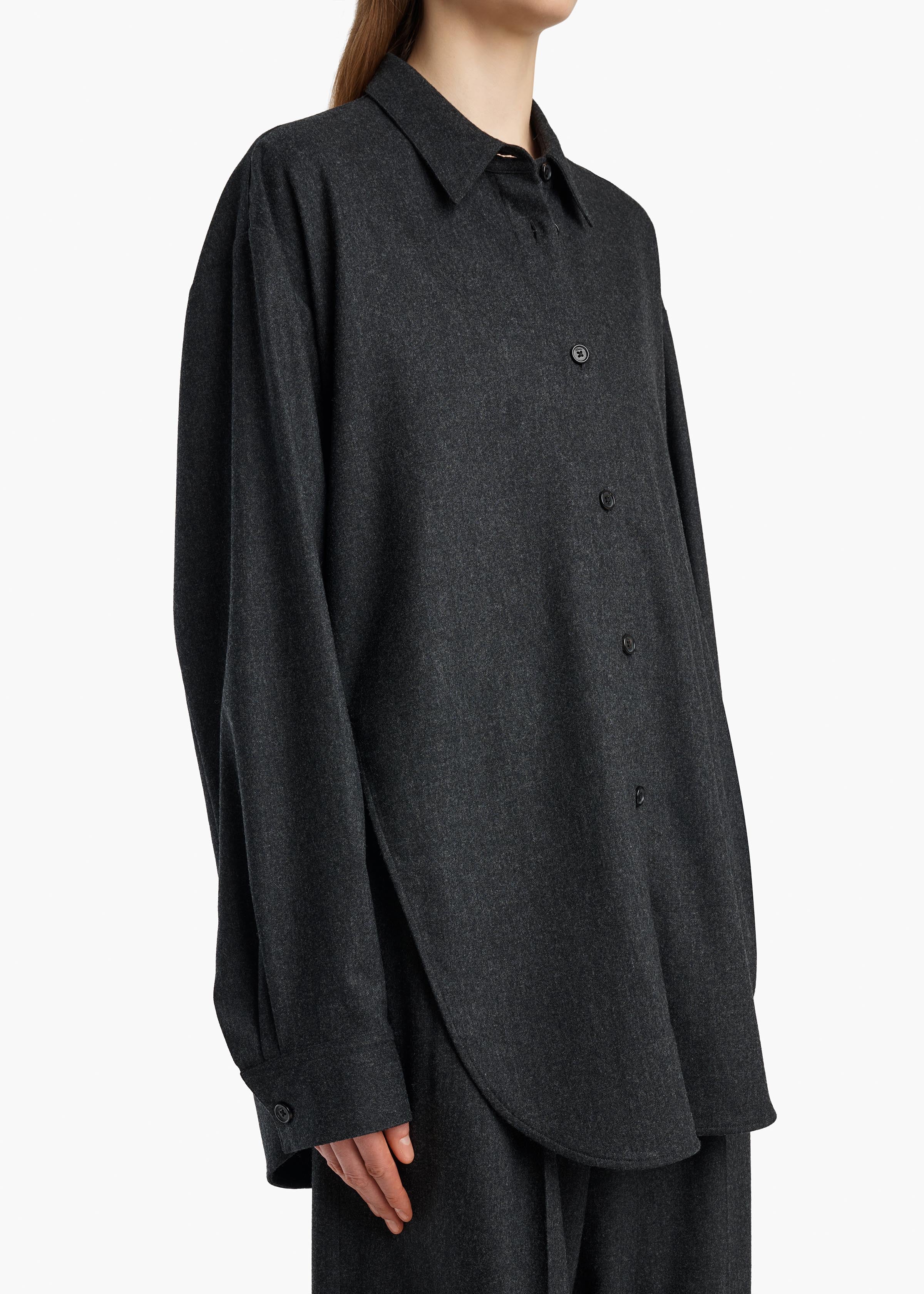 Goya Top in Charcoal