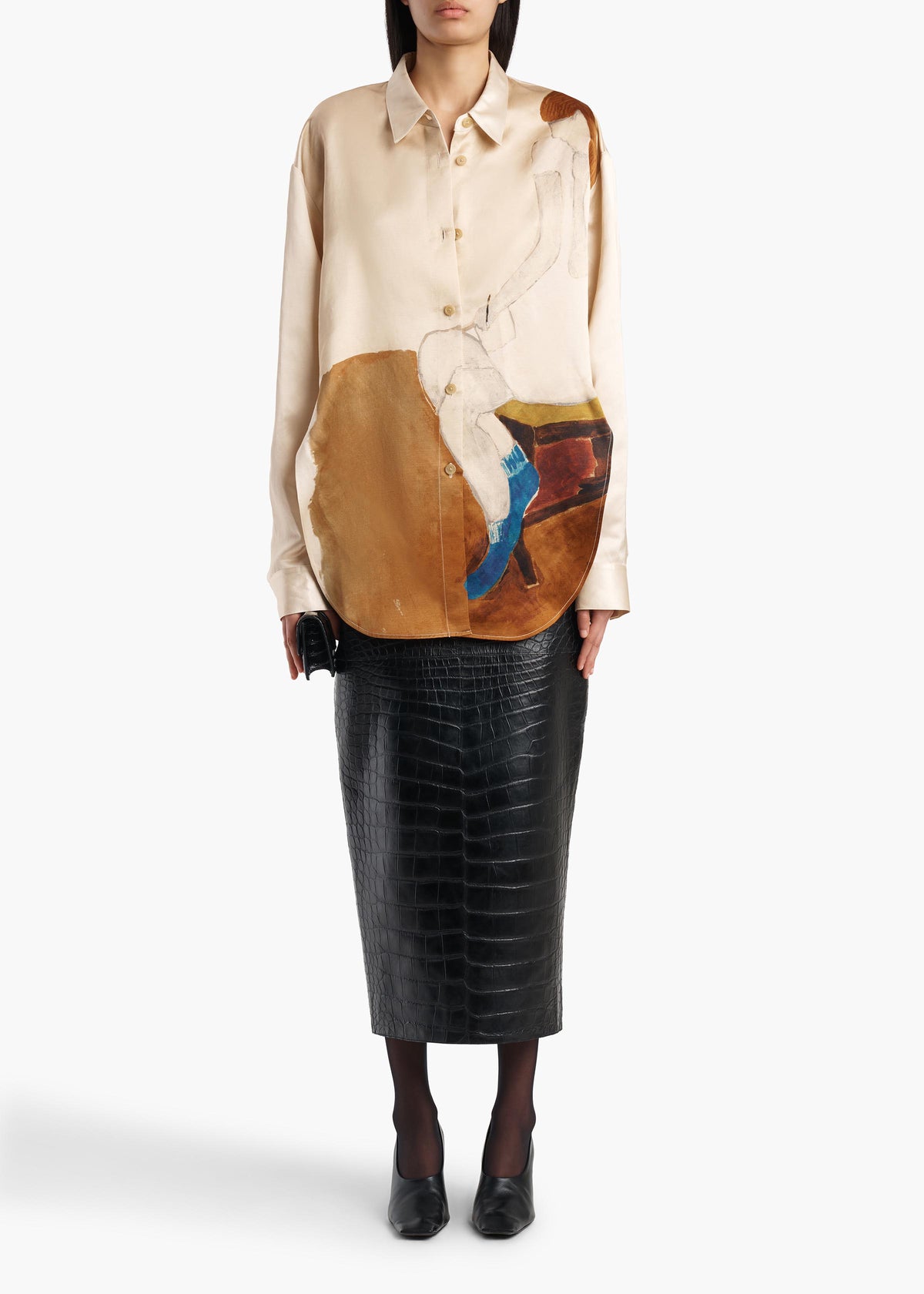 GOYA TOP LADY PRINT 24304253 689 A STYLED