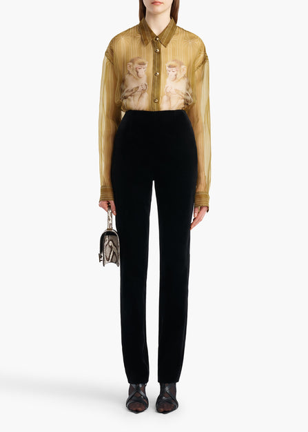 GOYA TOP MONKEY PRINT 24303438 688 A STYLED