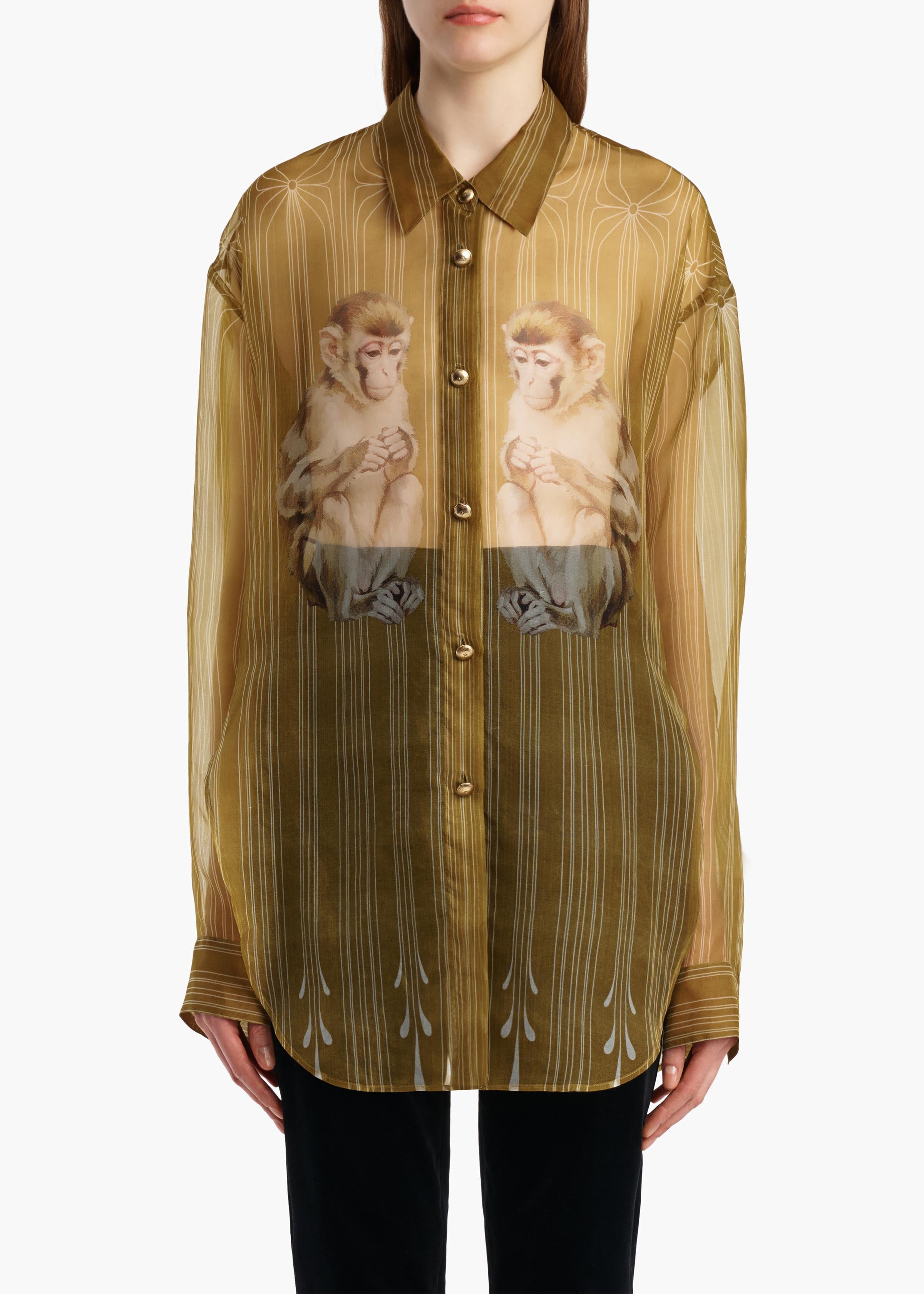 GOYA TOP MONKEY PRINT 24303438 688 B