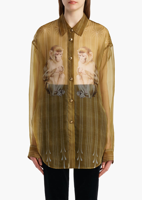 GOYA TOP MONKEY PRINT 24303438 688 B