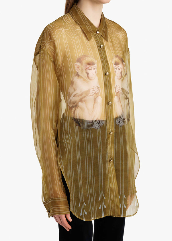 GOYA TOP MONKEY PRINT 24303438 688 D