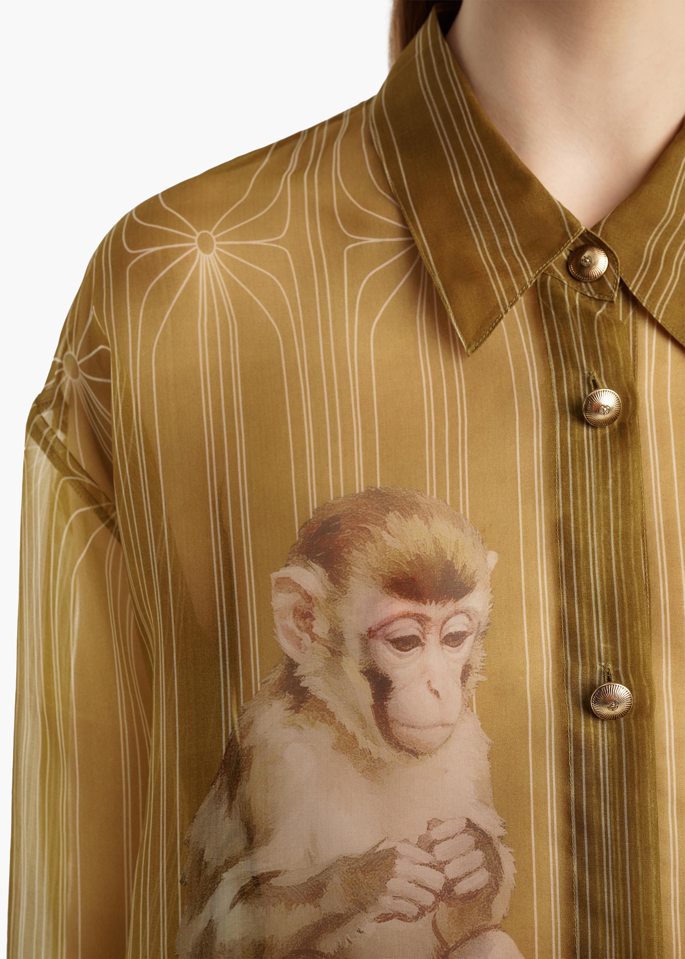 GOYA TOP MONKEY PRINT 24303438 688 E