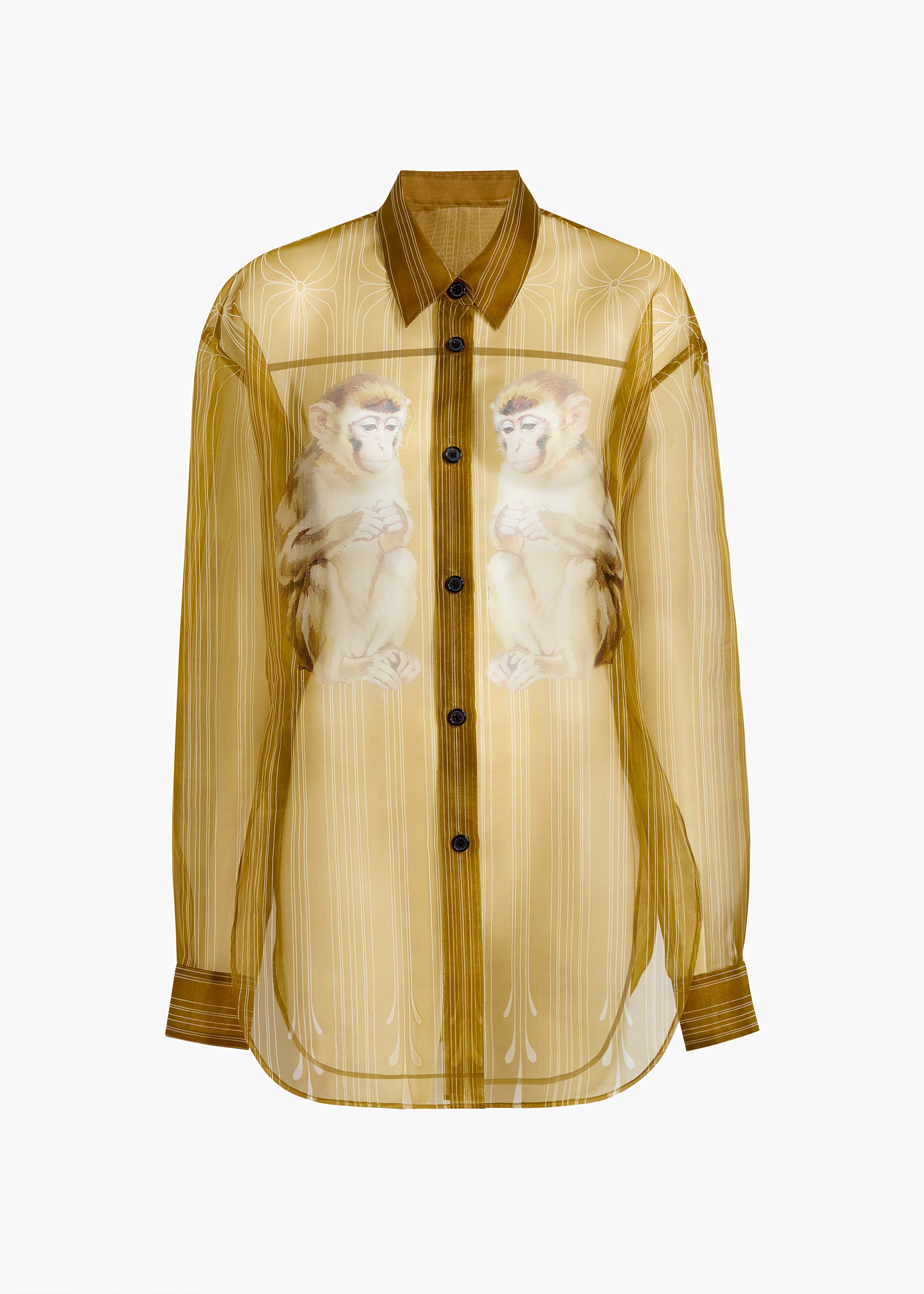 GOYA TOP MONKEY PRINT 24303438 688 GHOST