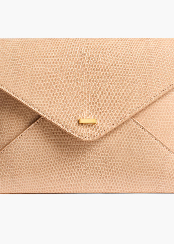 GRACE ENVELOPE CLUTCH DESERT SAND H3045 1018 683 D