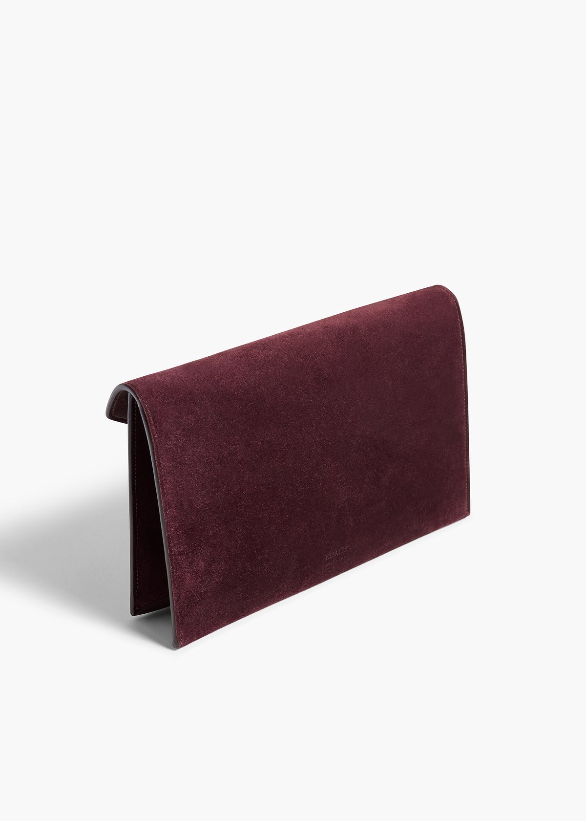 KHAITE  - Grace Envelope Clutch in Rouge Noir