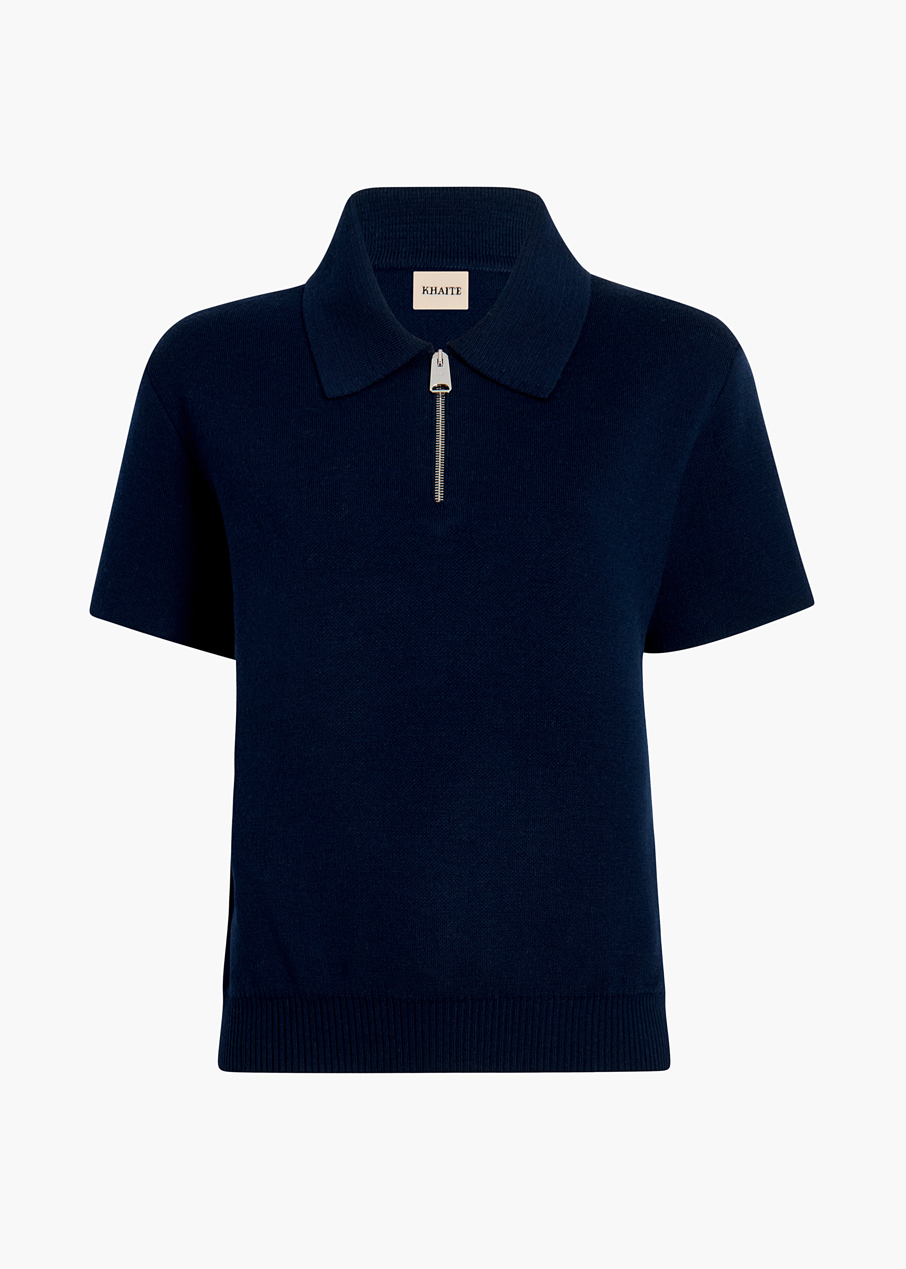 GULLIAME TOP IN NAVY FLAT VIEW