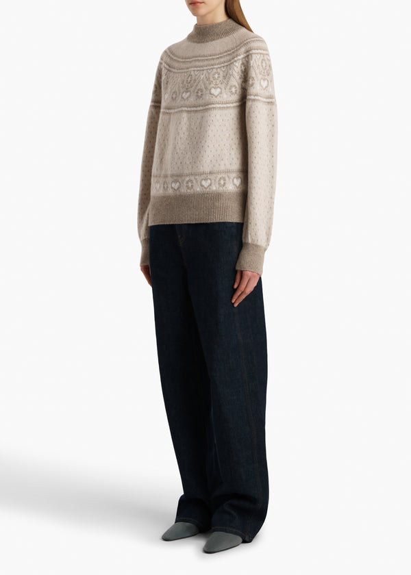 Guy Sweater in Light Multi