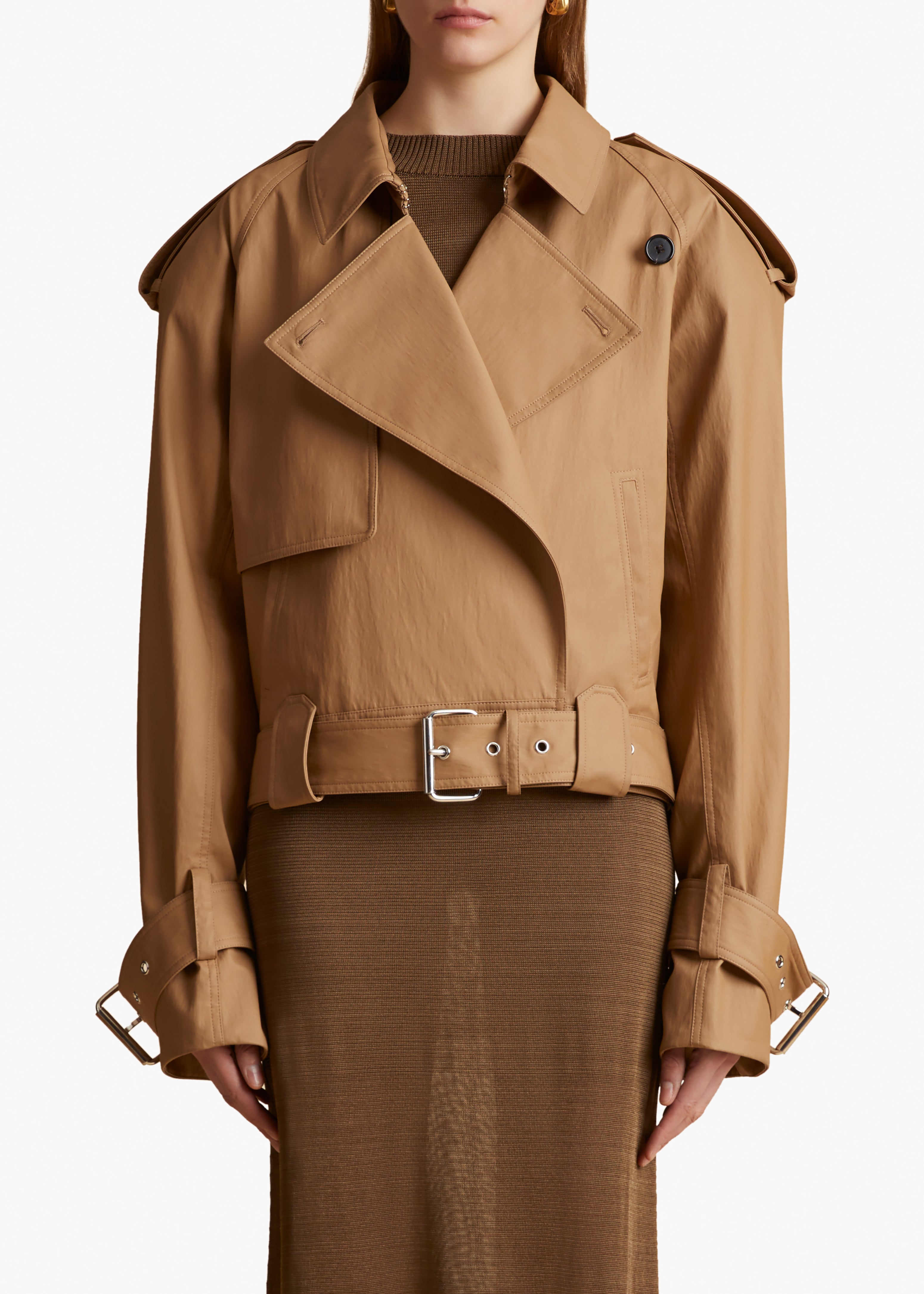 KHAITE - Hammond Jacket in Khaki