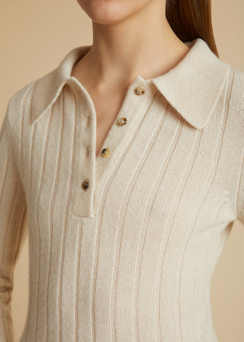 The Hans Sweater in Magnolia