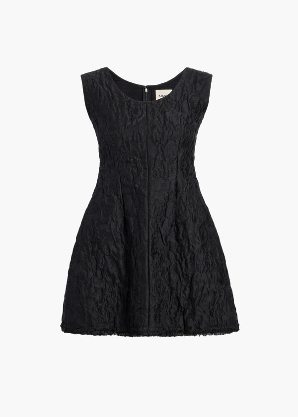 HARPER DRESS BLACK 56891035 200 GHOST
