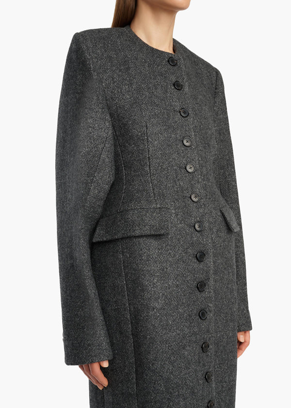 HARRISON COAT CHARCOAL 7166596 205 D