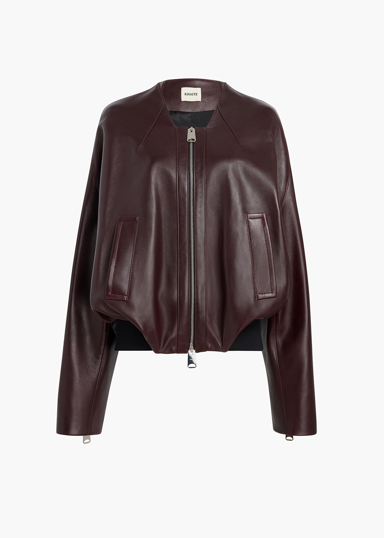 Hewit Jacket in Bordeaux Leather