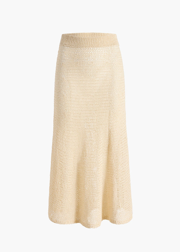INAYA SKIRT IVORY 18166458 101 GHOST