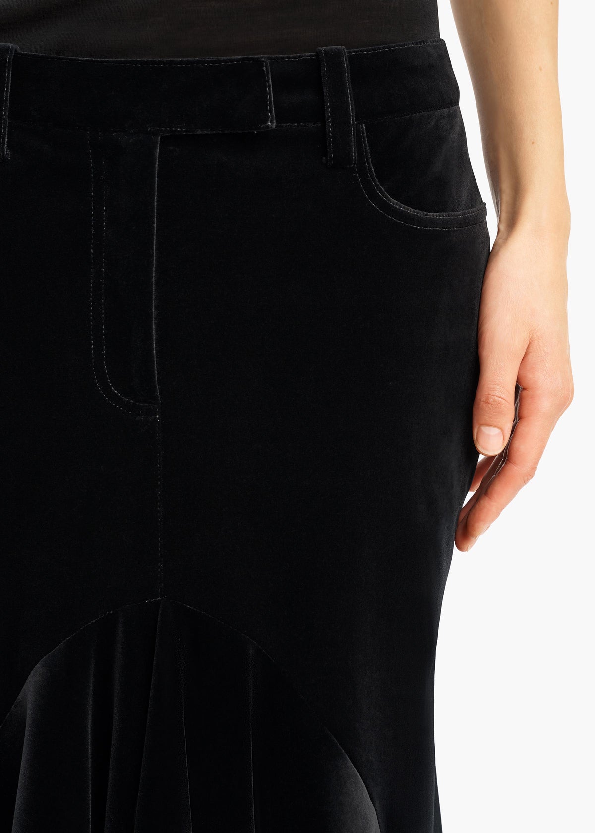 INEZ SKIRT BLACK 42071031 200 D