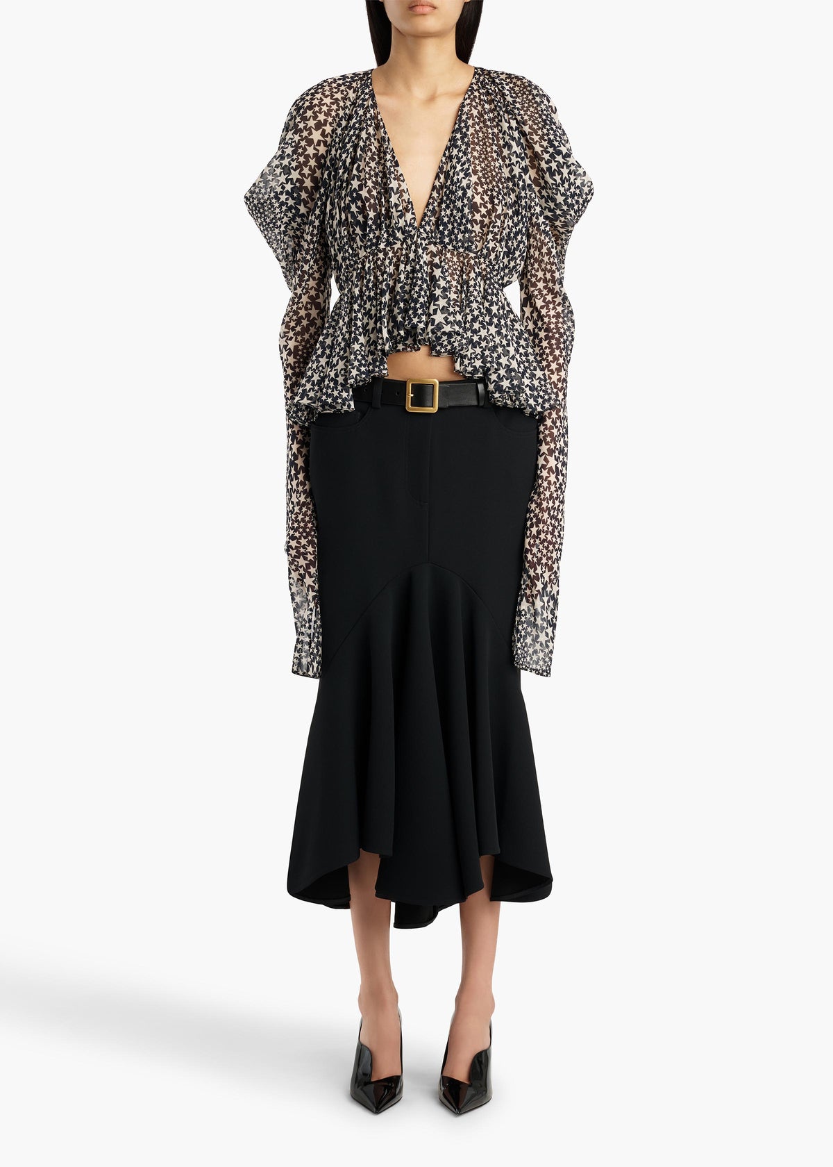INEZ SKIRT BLACK 42074255 200 A STYLED