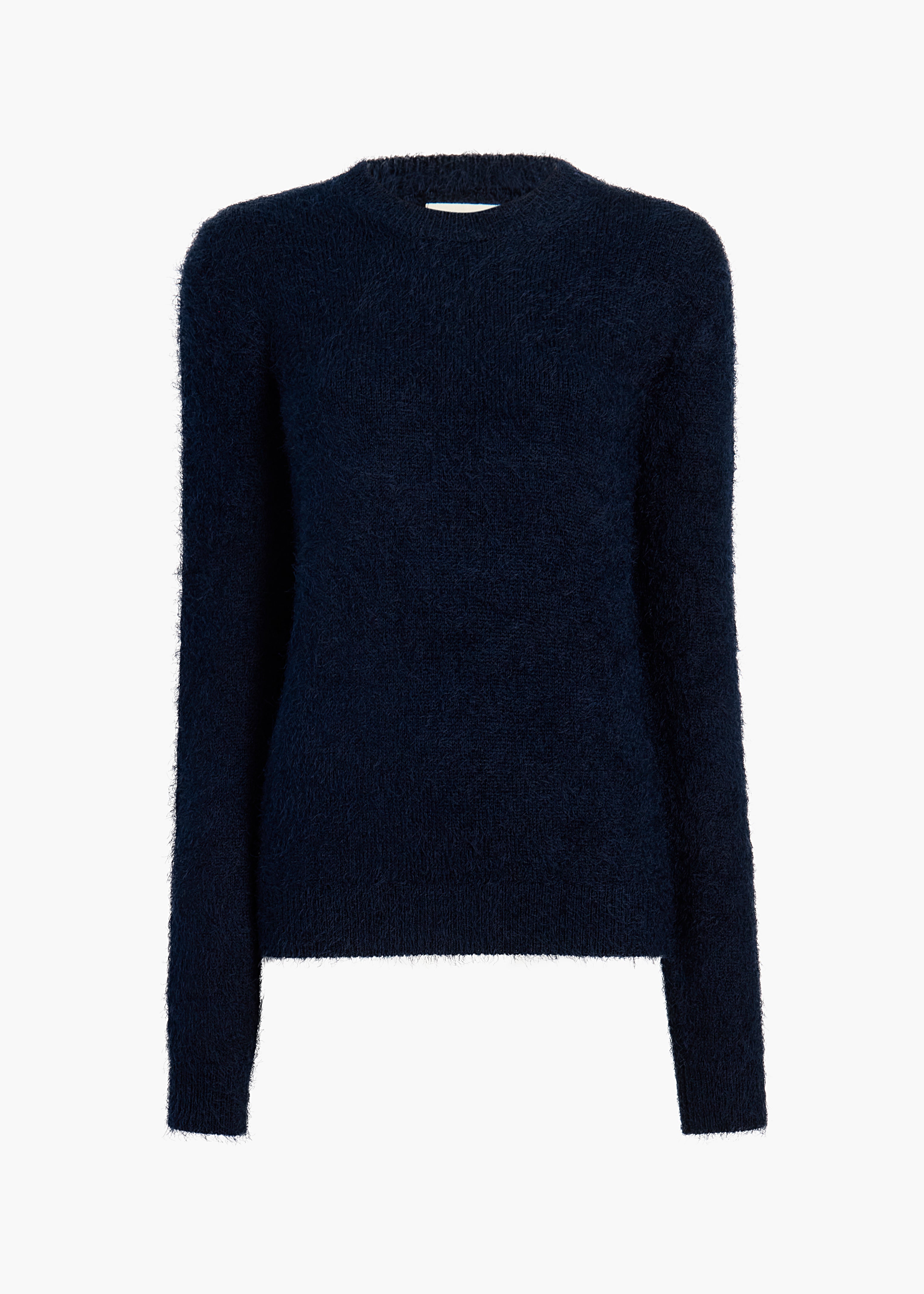 IRLA SWEATER IN NAVY FLAT VIEW