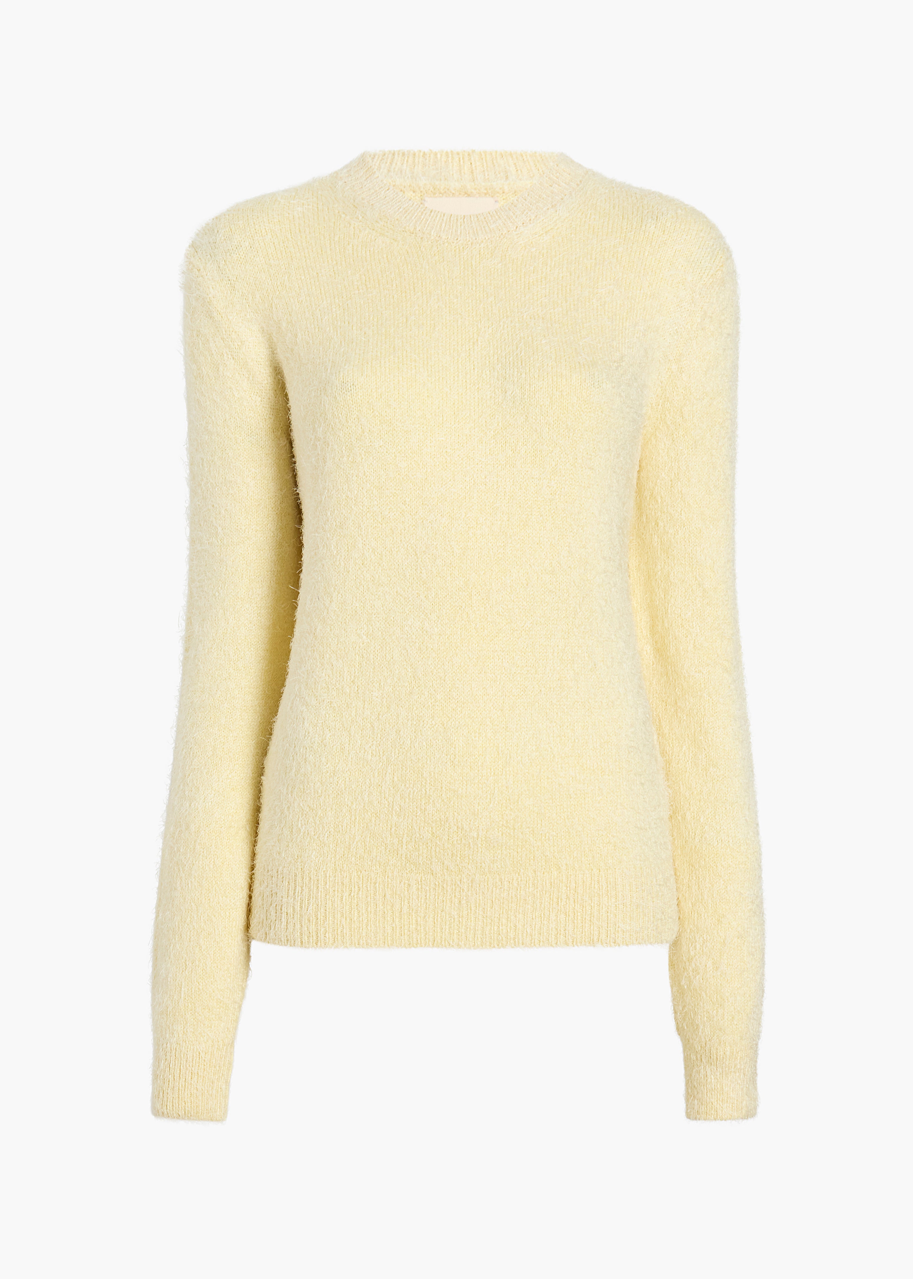 IRLA SWEATER IN YUZU FLAT VIEW