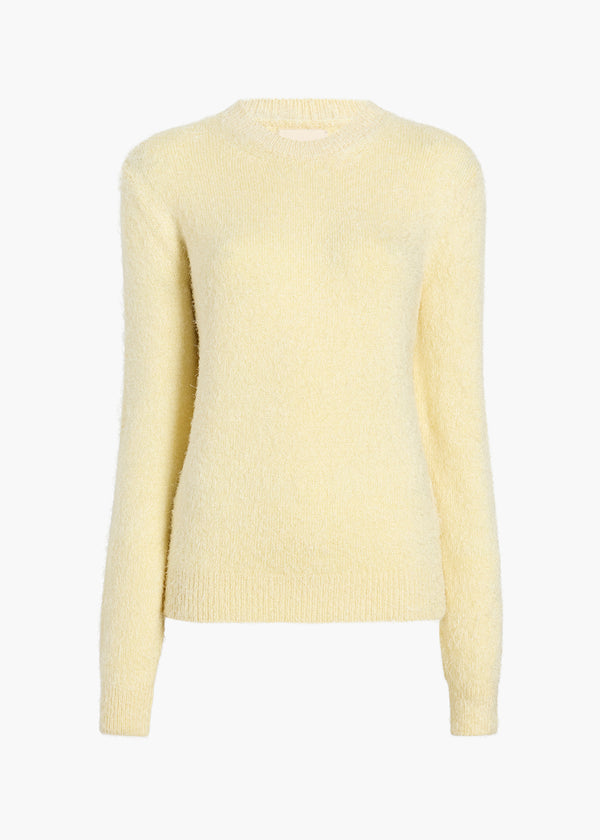 IRLA SWEATER IN YUZU FLAT VIEW