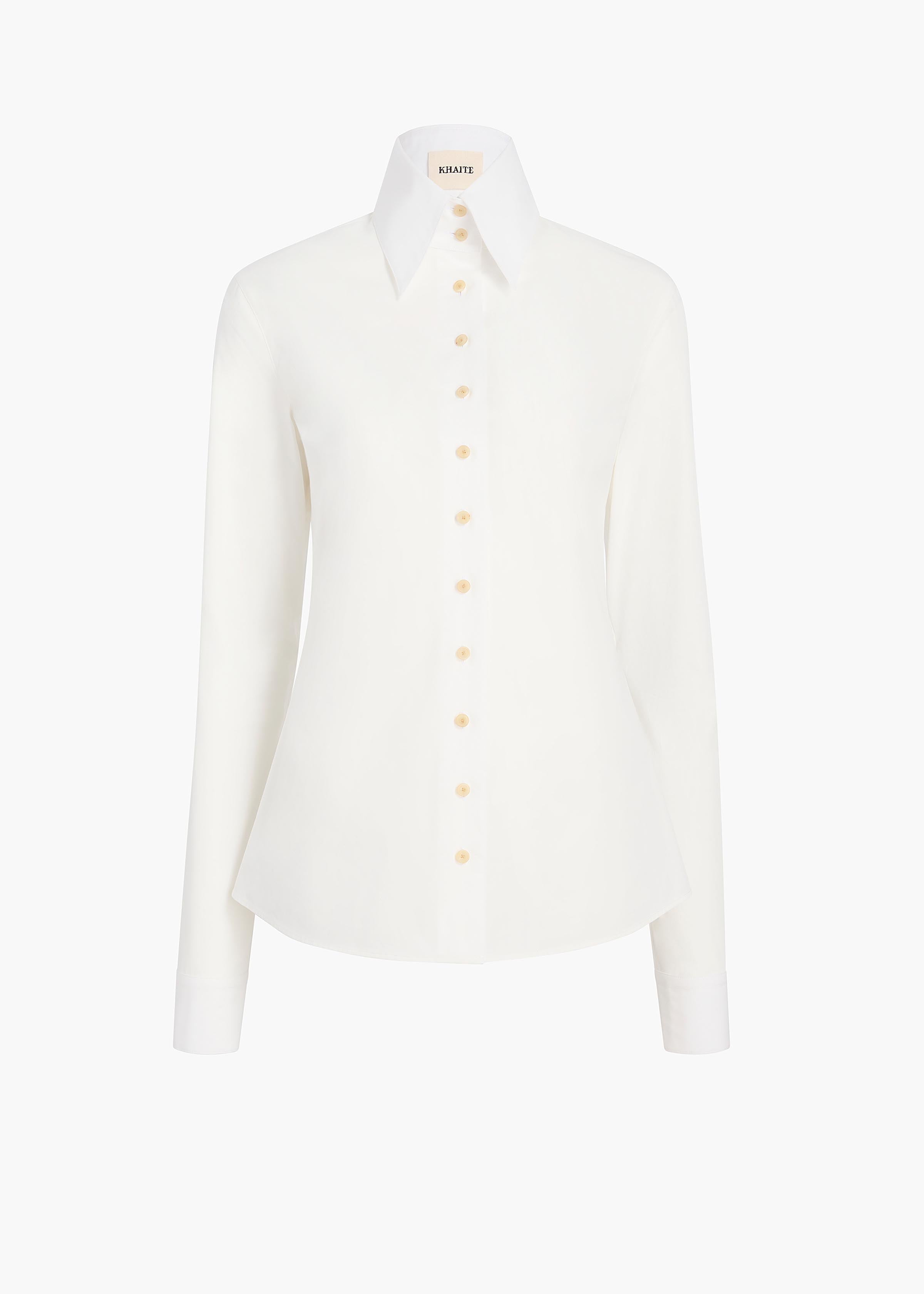 IVY TOP CHALK POPLIN 2482195 168 GHOST