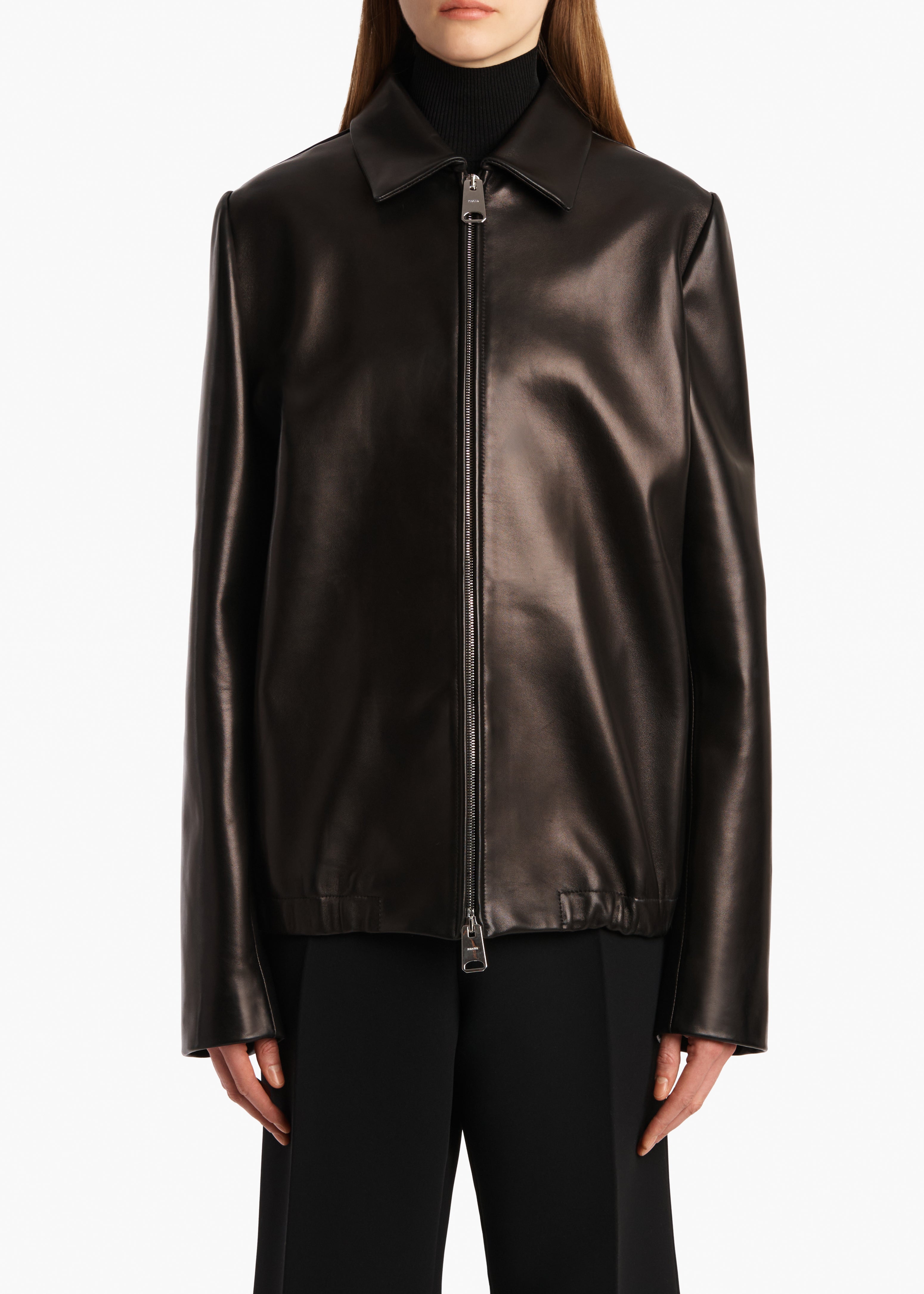 Jackson Jacket in Black Leather