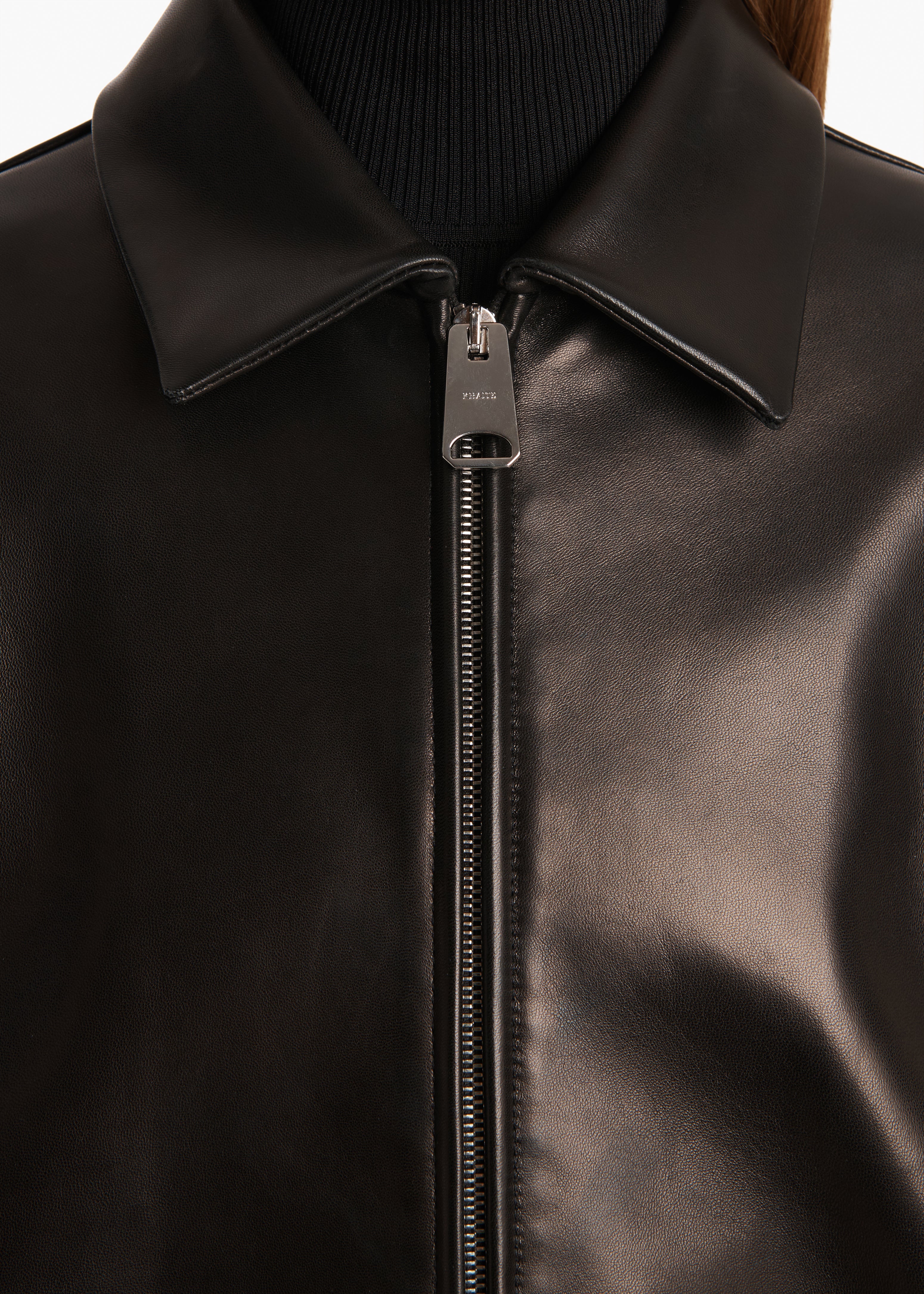 Jackson Jacket in Black Leather