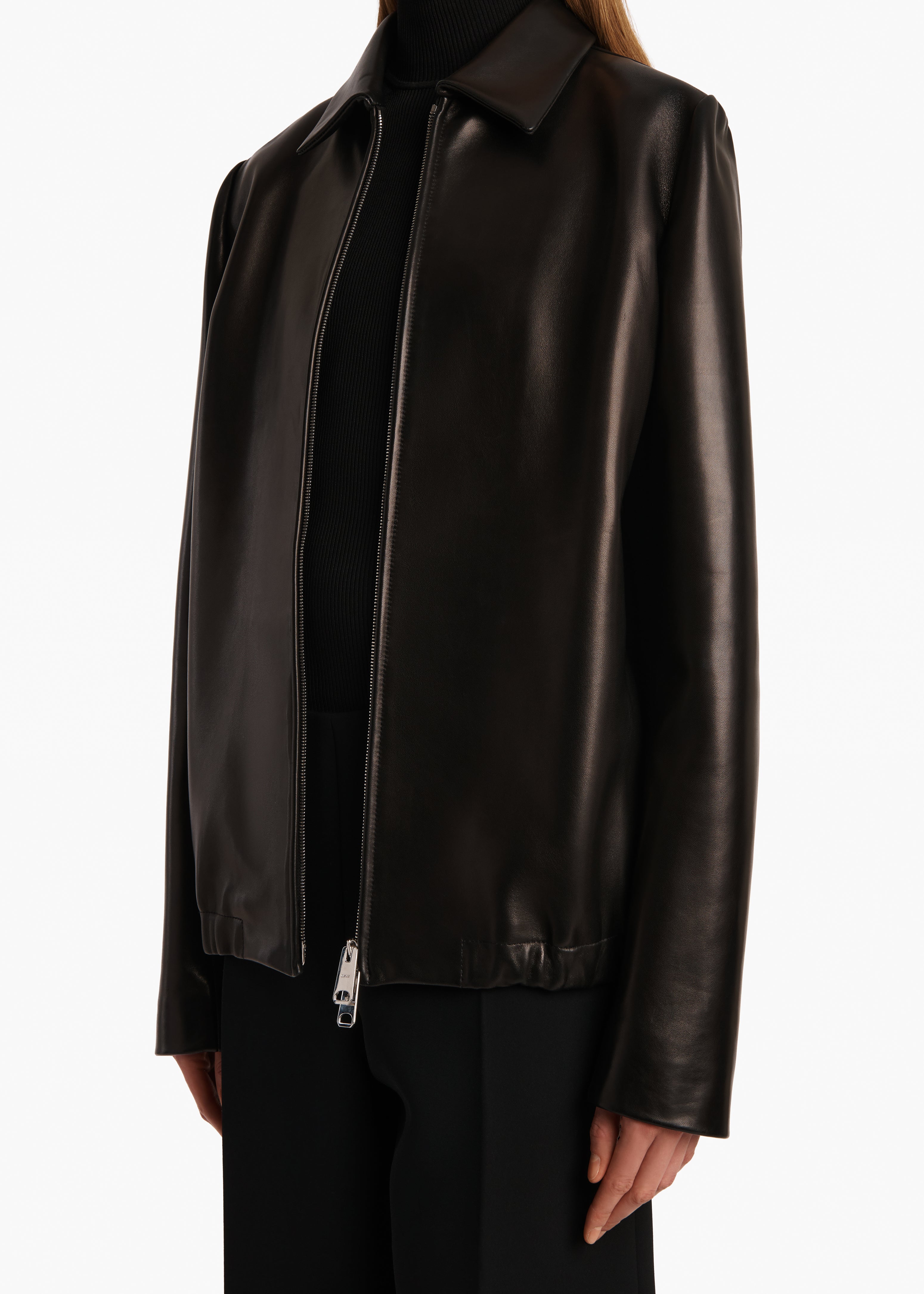 Jackson Jacket in Black Leather