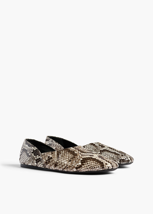 JANE FLAT NATURAL PYTHON F4058 928 121 B