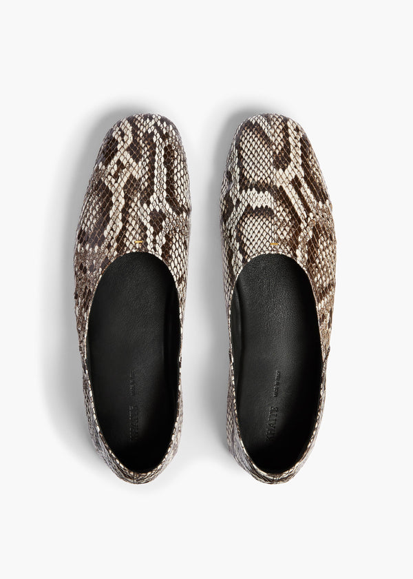 JANE FLAT NATURAL PYTHON F4058 928 121 D
