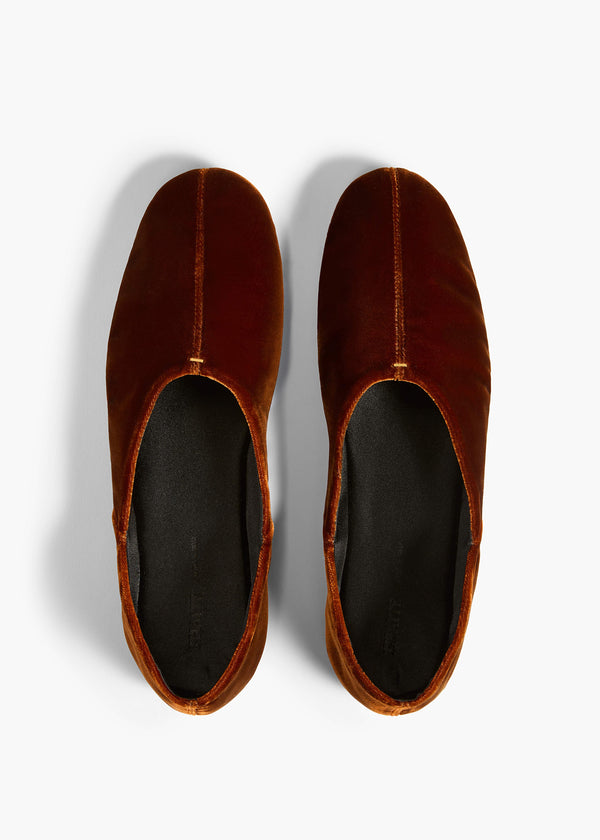 JANE FLAT RUST F4058 1032 532 D