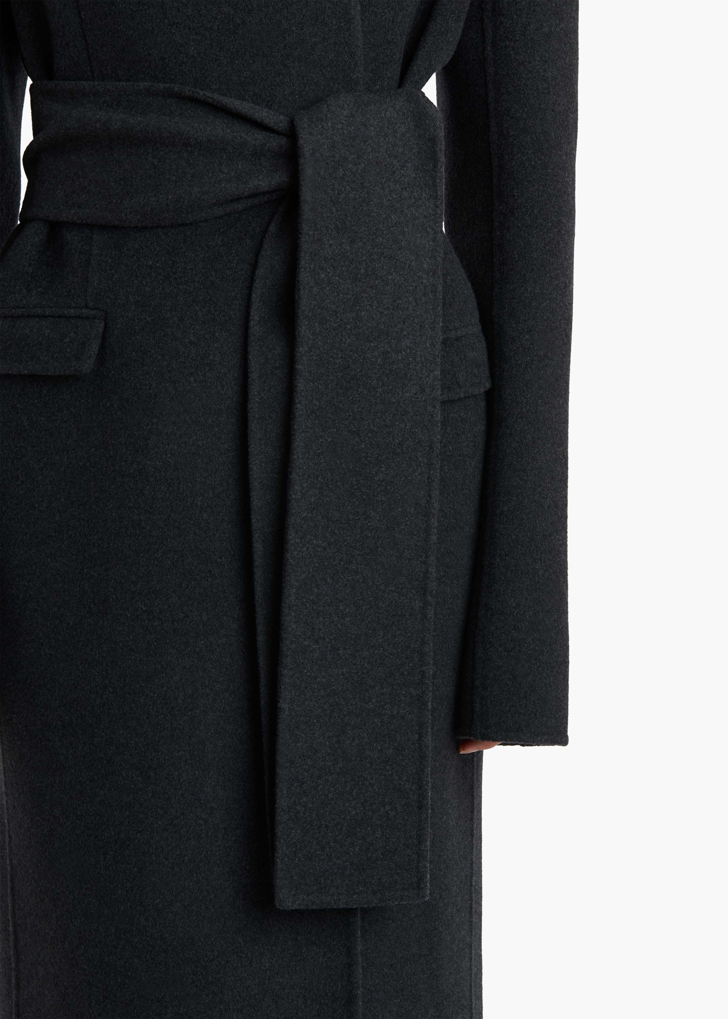 Jelson Coat in Charcoal