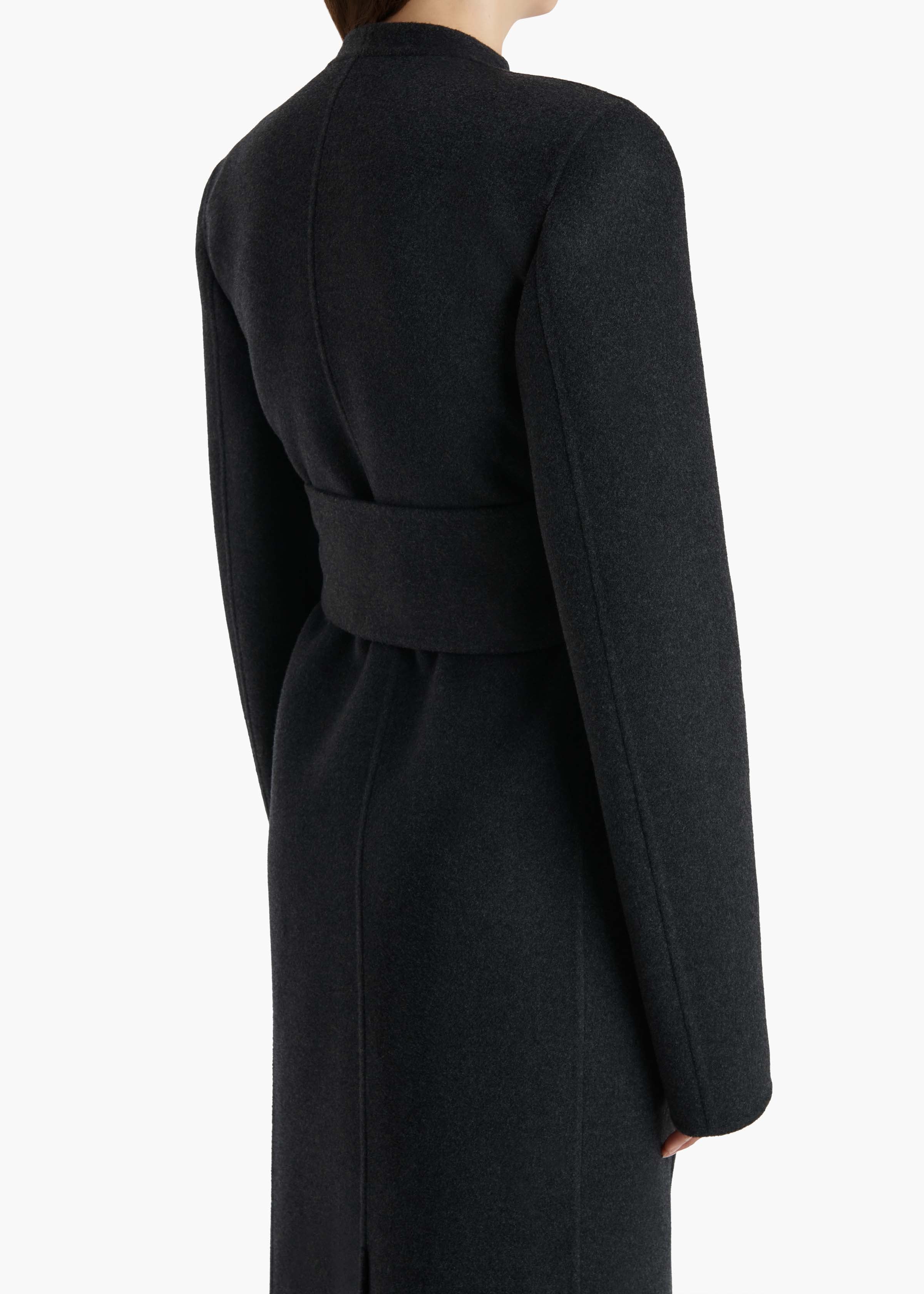 Jelson Coat in Charcoal