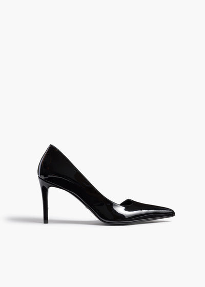Jett D'Orsay Pump in Black Patent Leather