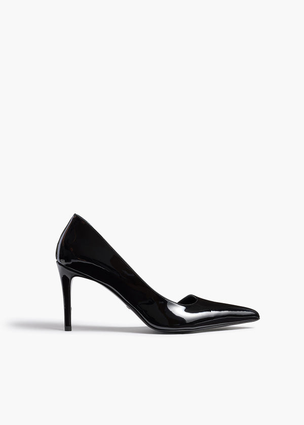 Jett D'Orsay Pump in Black Patent Leather