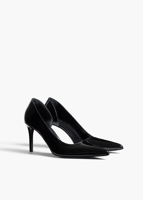 Jett D'Orsay Pump in Black Patent Leather