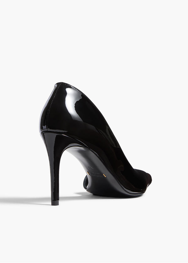 Jett D'Orsay Pump in Black Patent Leather