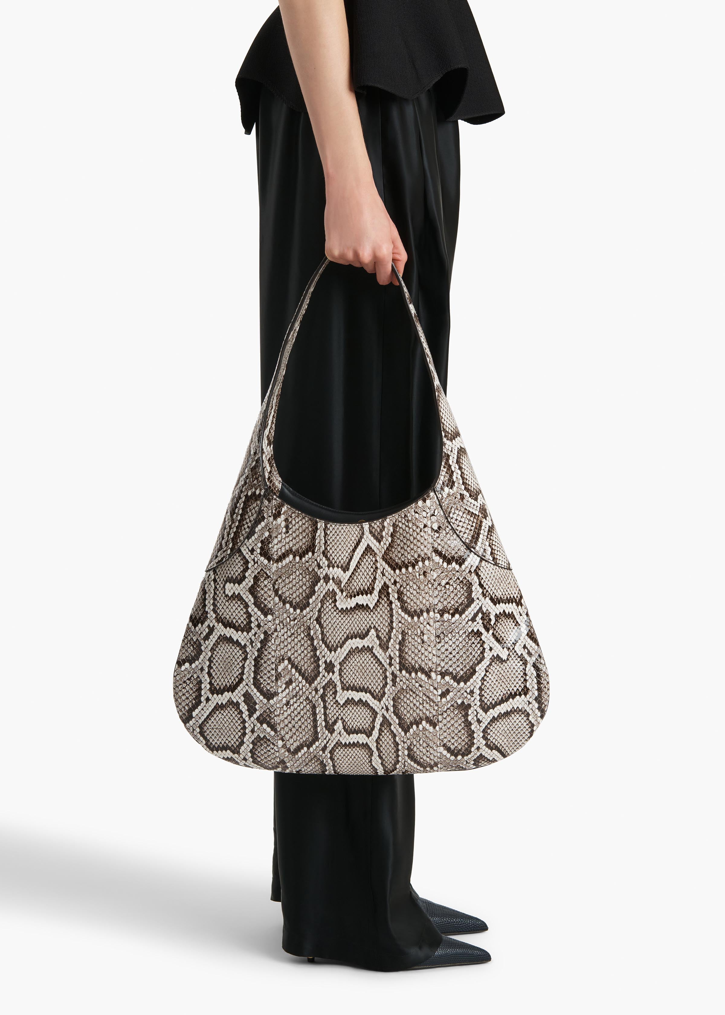 Large Joan Hobo in Natural Python