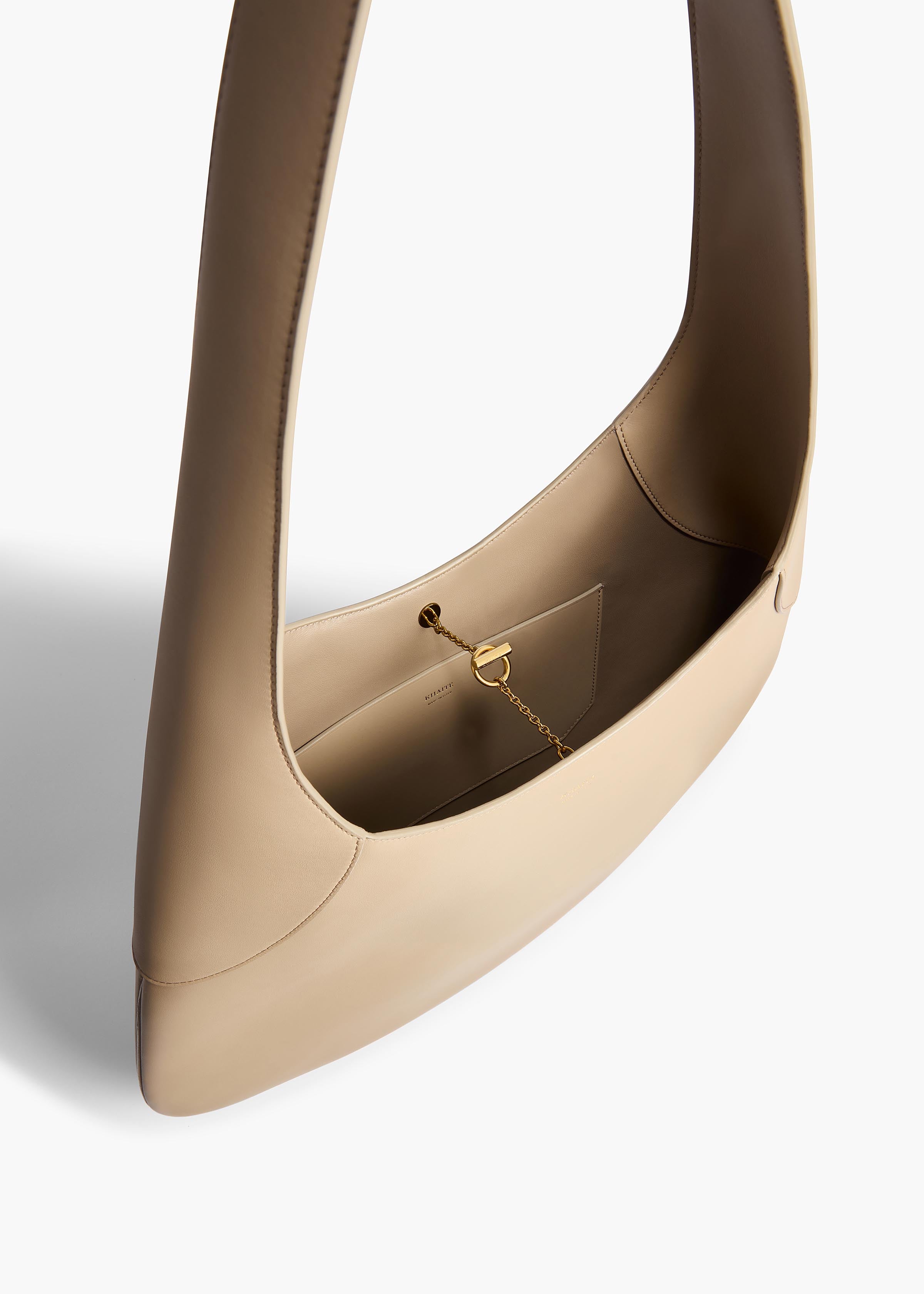 Large Joan Hobo in Toffee Leather