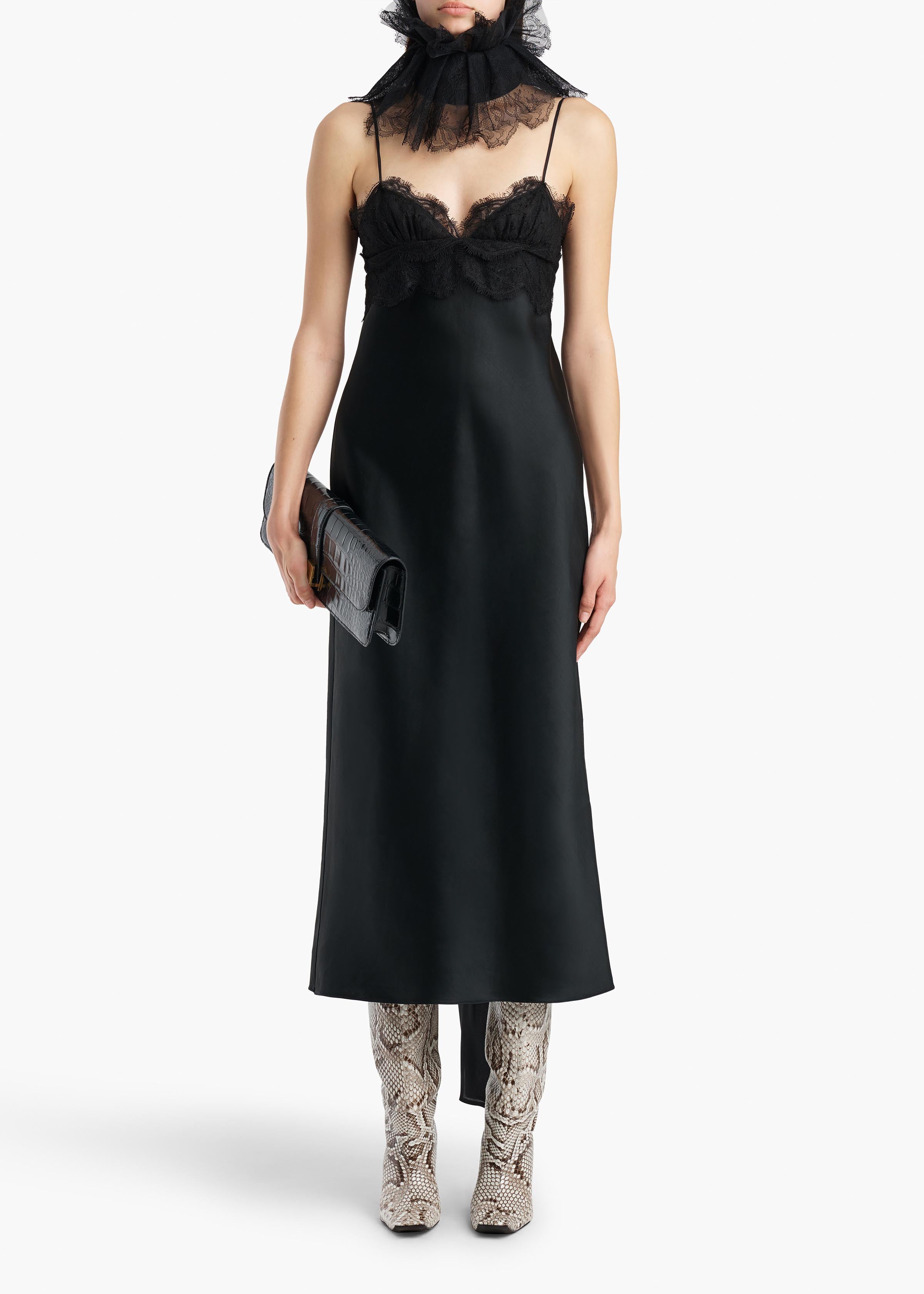 JOELLE DRESS BLACK 56684249 200 A STYLED