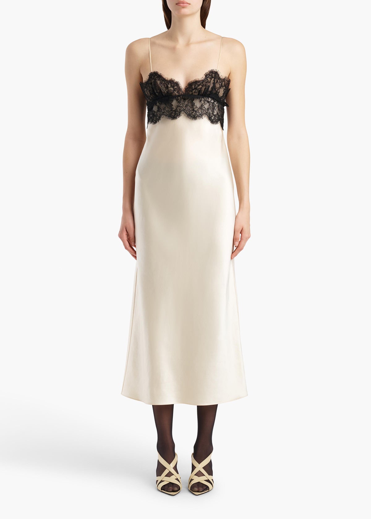 JOELLE DRESS CHAMPAGNE 56684249 991 A STYLED