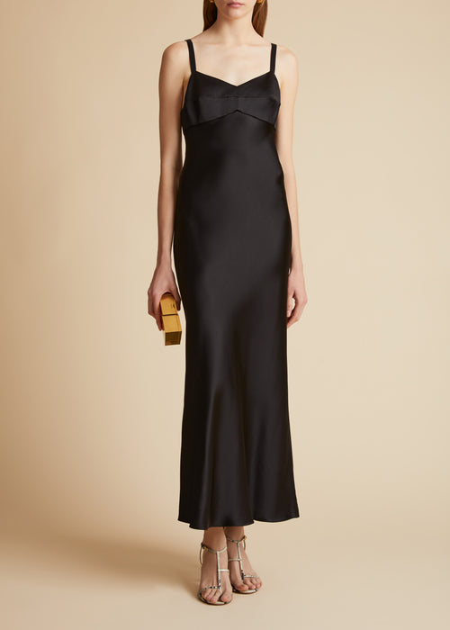 The Joely Dress in Black