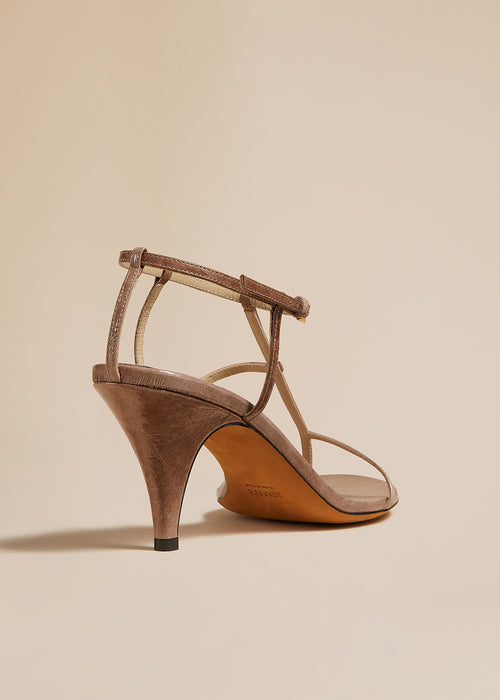 Buy Brown Heeled Sandals for Women by Dune London Online | Ajio.com
