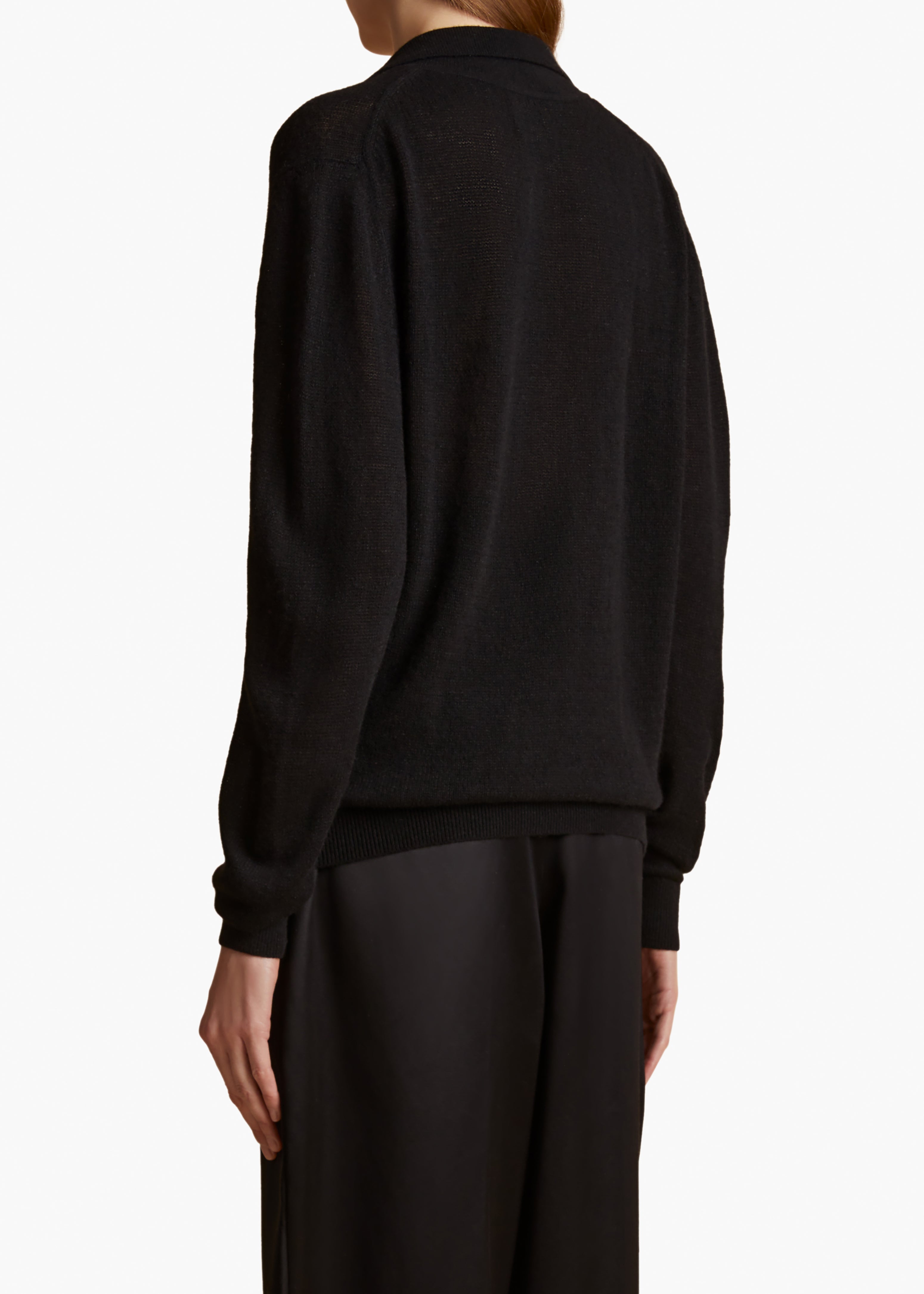 KHAITE - Jo Sweater in Black