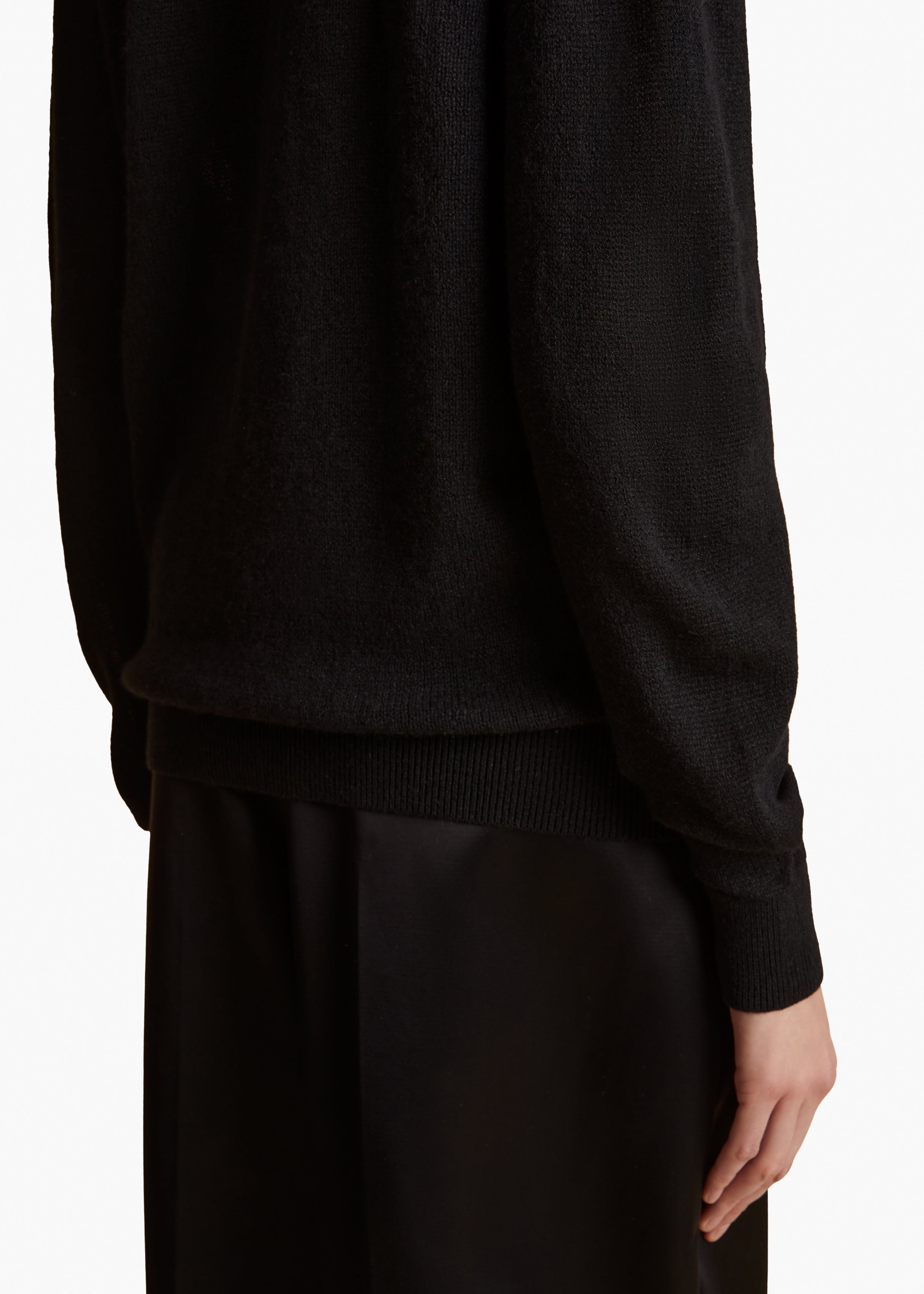 KHAITE - Jo Sweater in Black