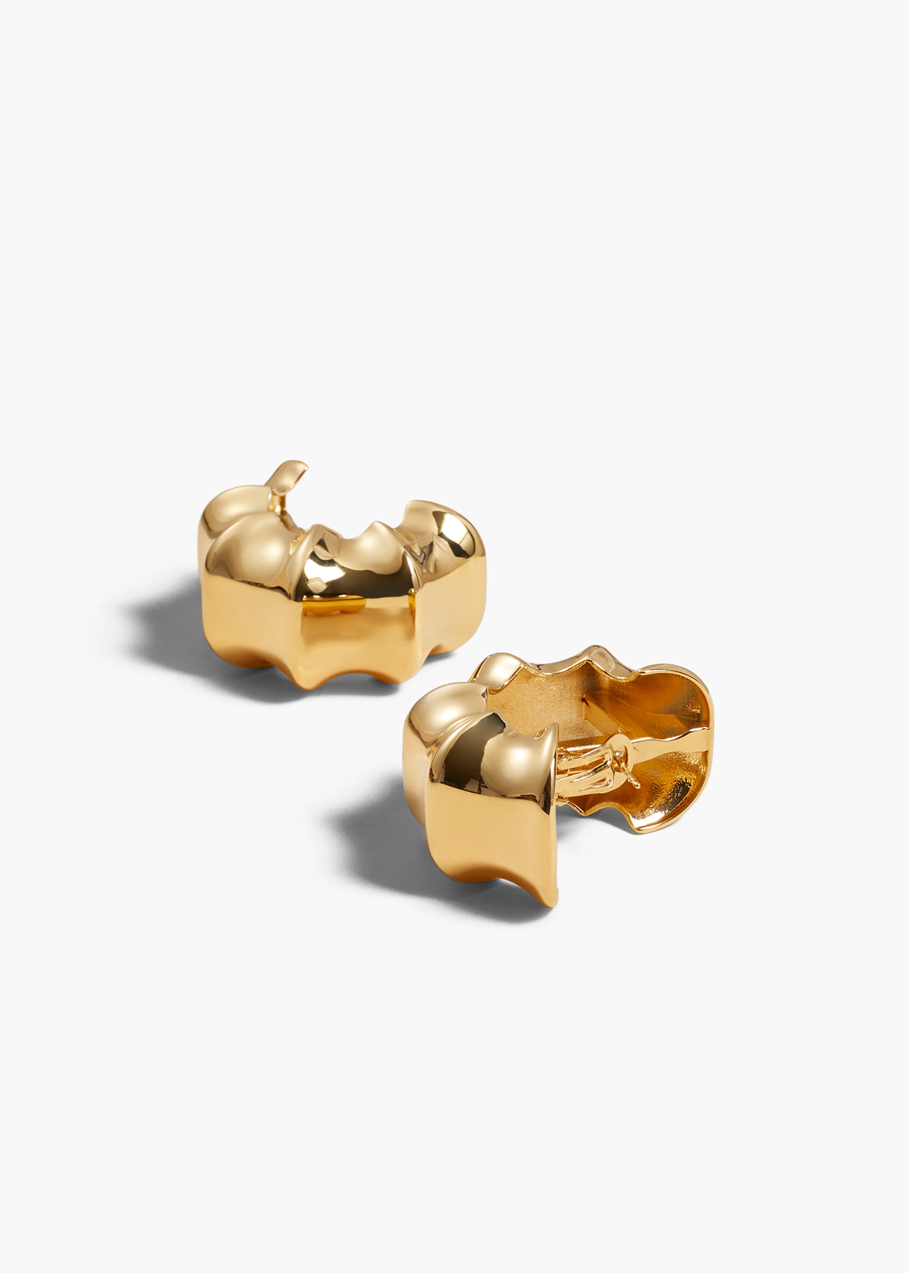 KHAITE LLC - Medium Julius Loop Earrings in Gold