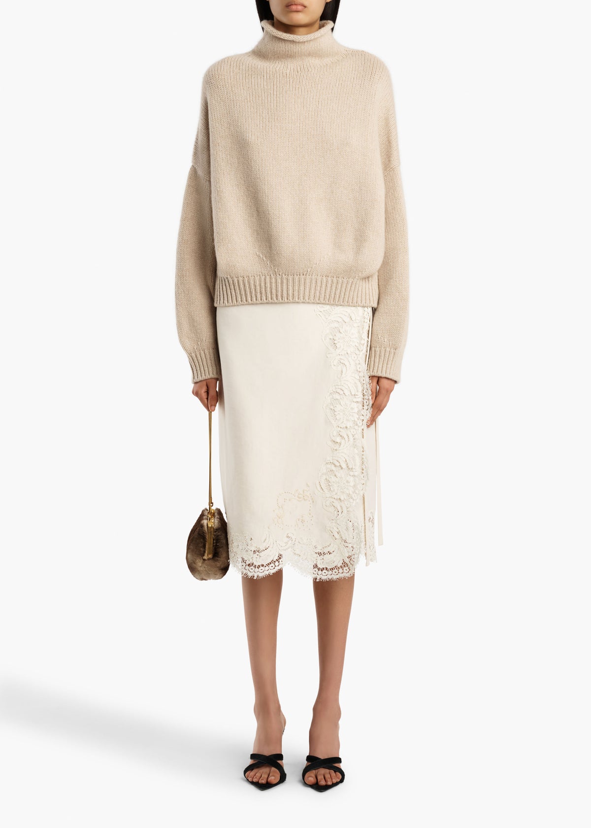KHAITE  - Juniper Sweater in Ecru