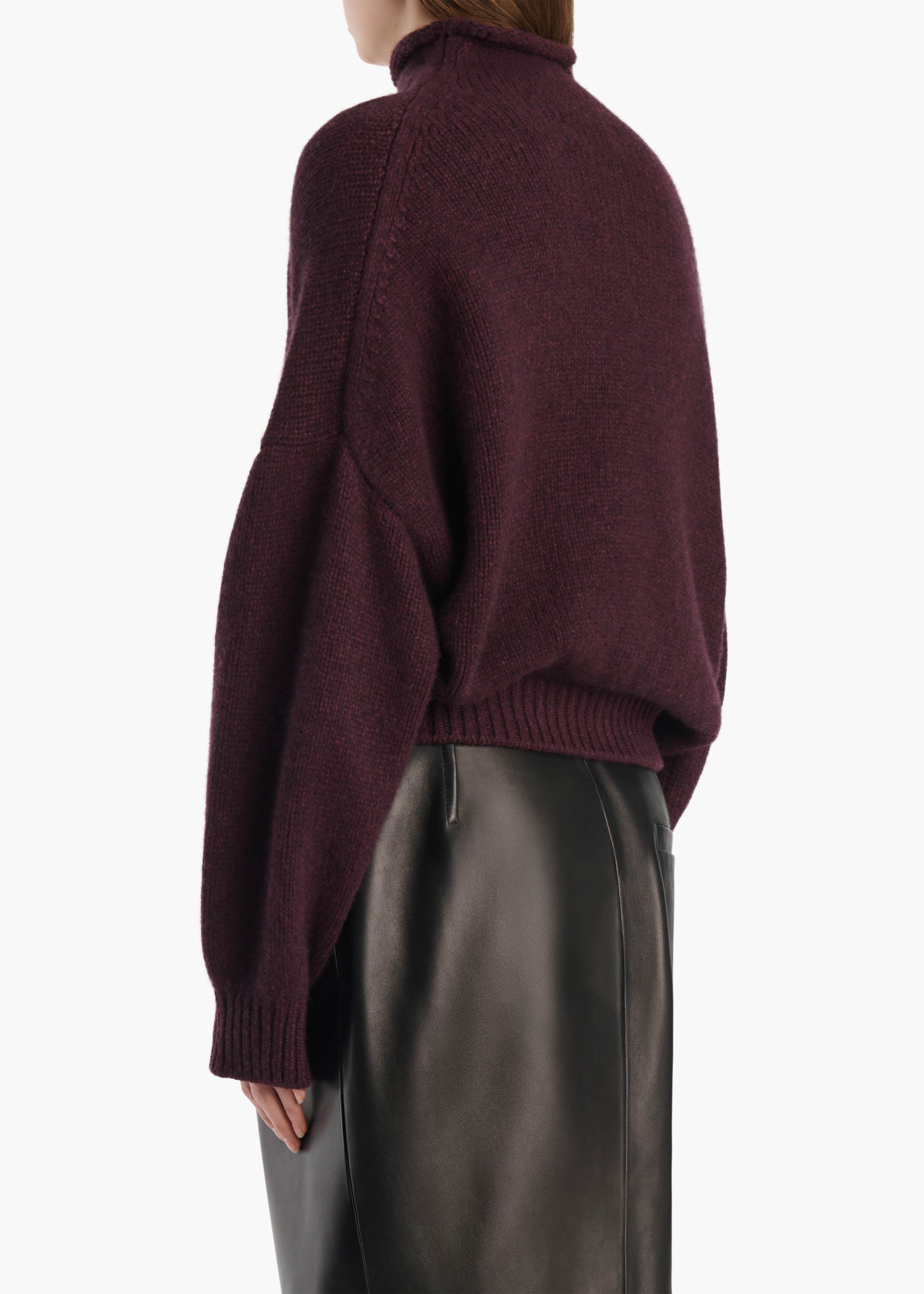 Juniper Sweater in Plum