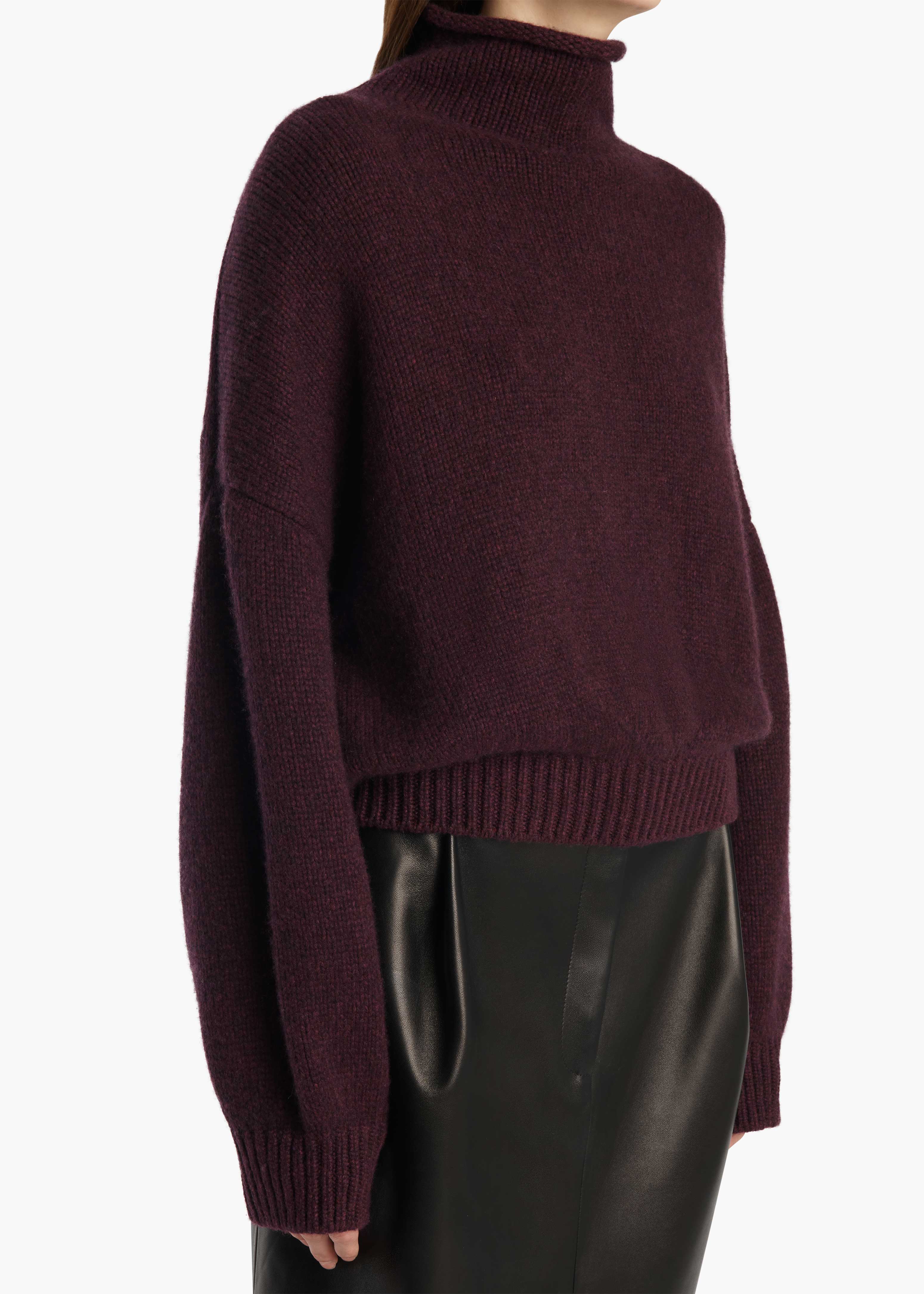 Juniper Sweater in Plum