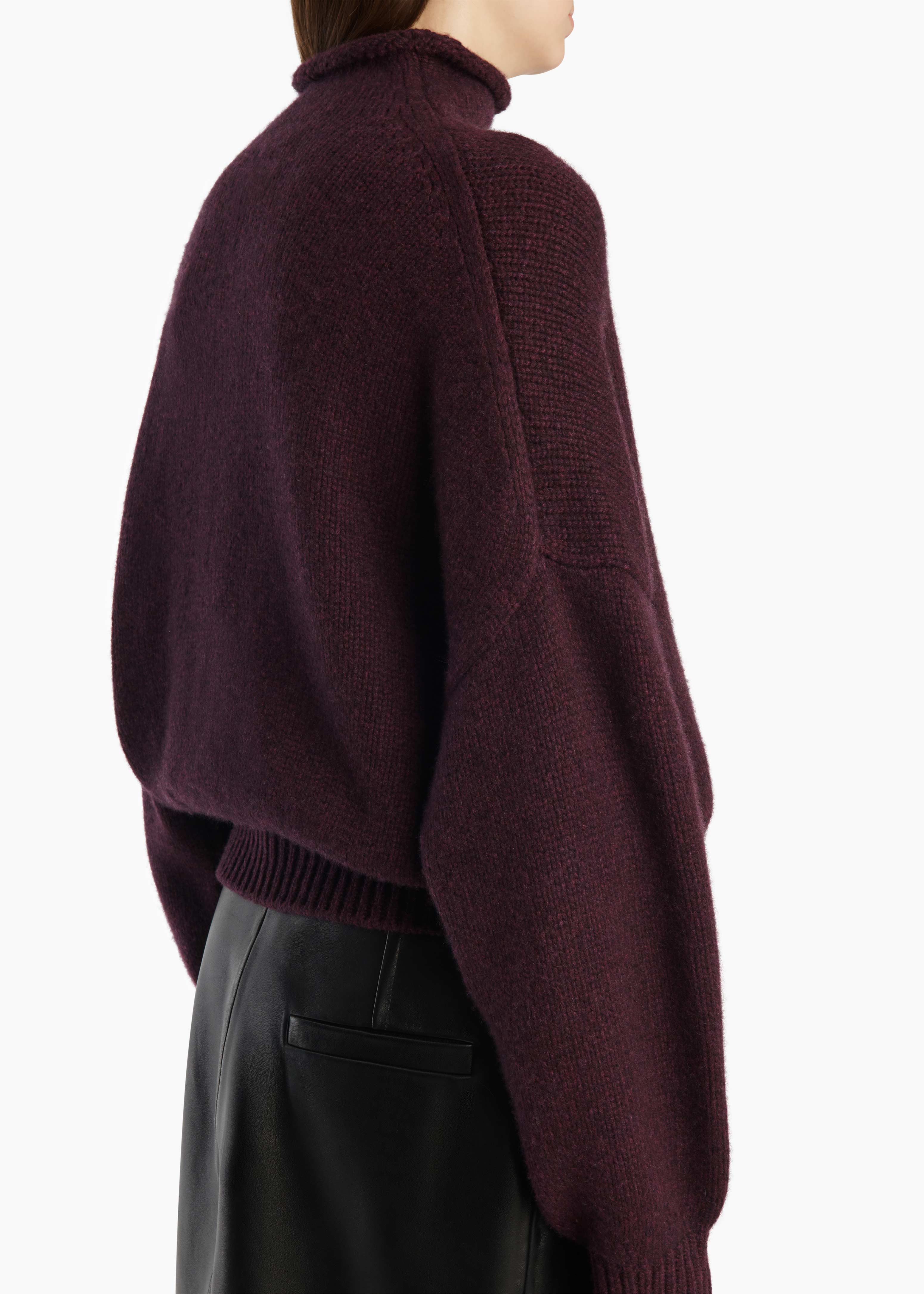 Juniper Sweater in Plum